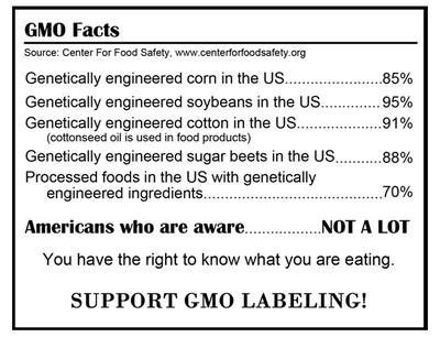 There is a Lot of GMO Food in the USA