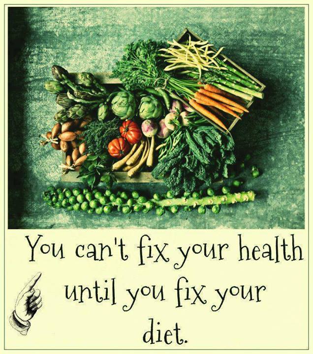 Fix Your Diet and You Will Fix Your Health