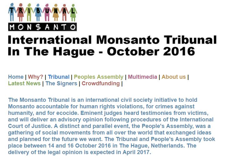Monsanto Tribunal Monsanto Tribunal
