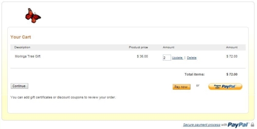 Paypal Checkout Page Paypal Checkout Page