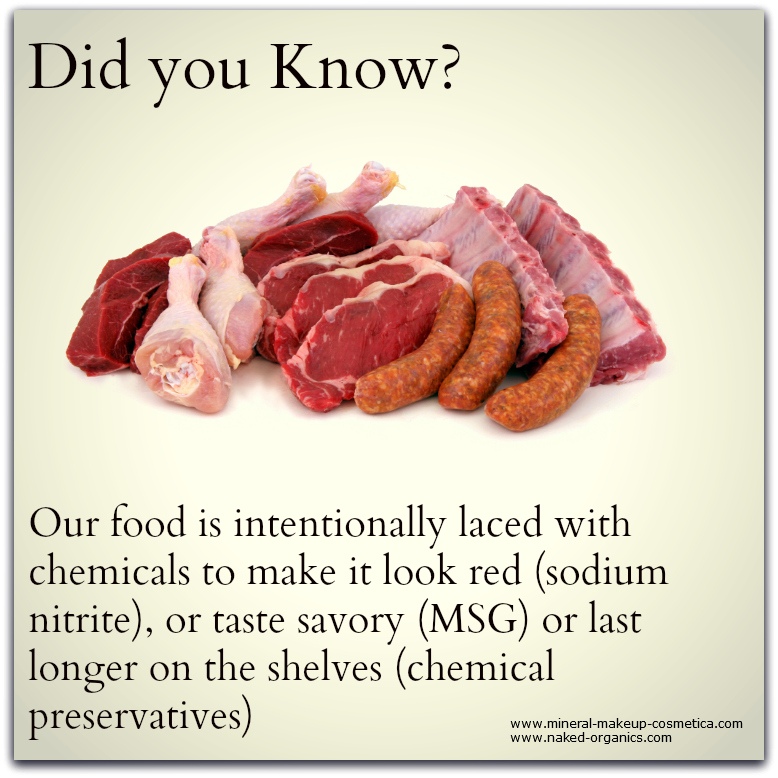 Infographic - Foods Contain Artificial Taste Enhancers, Preservatives and Colour