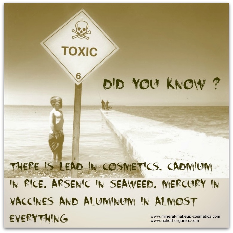 Infographic - Many of our Foods and Personal Products Contain Heavy Metals