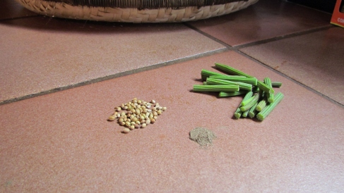 Moringa Coconut Milk with Whole Coriander