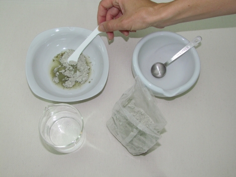 Some accessories for home made cosmetics