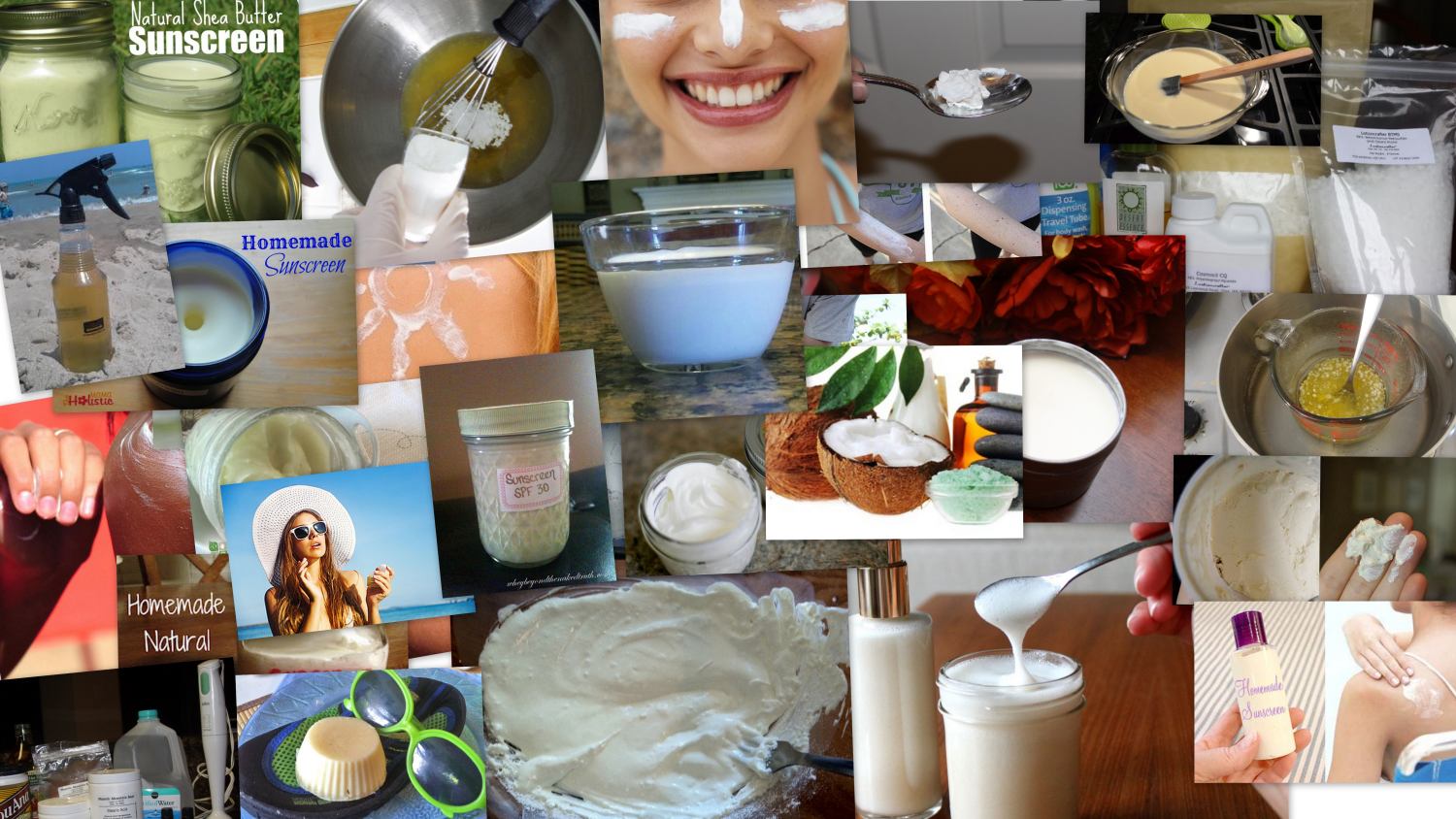 Natural Sunscreen Recipes