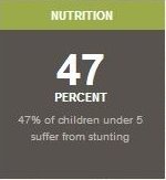 47% of Malawian Children Under 5 Suffer from Stunting